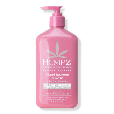 ModubaHempz 스위트 자스민 & 로즈 바디 모이스처라이저 콜라겐 부스터