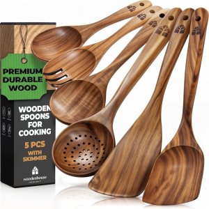 ModubaTeak Wood 티크 원목 주방 조리도구 세트