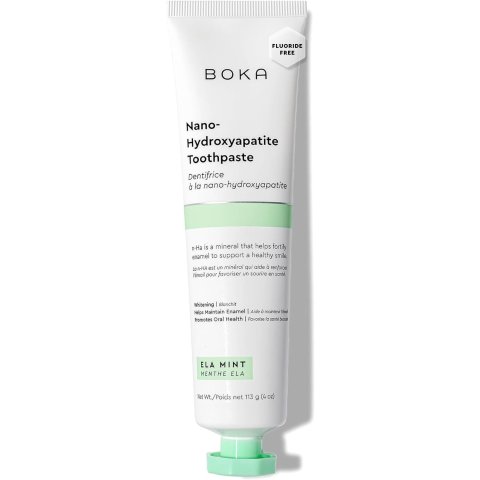 ModubaBoka 불소 무첨가 치약 4oz 엘라 민트