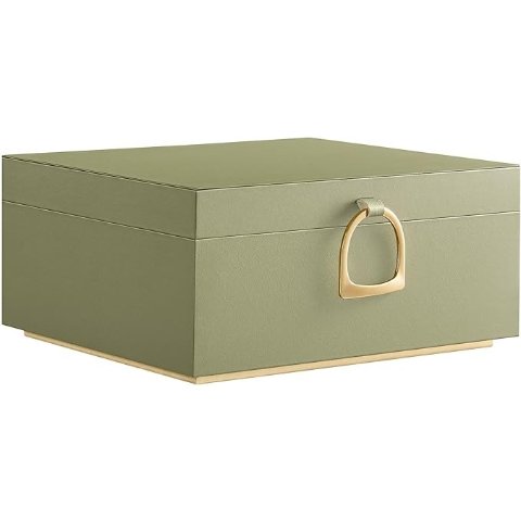Moduba2단 주얼리 박스 세이지 그린