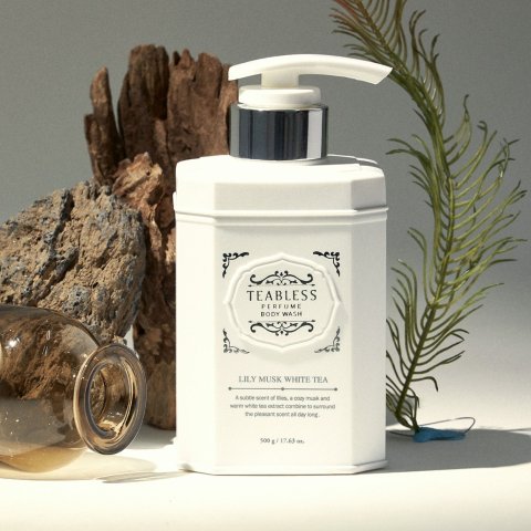 Moduba티블레스 릴리 머스크 화이트 티 퍼퓸 바디워시 500g