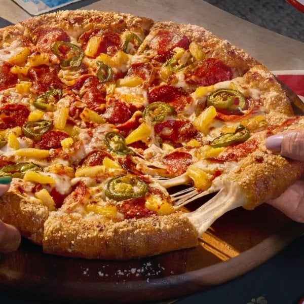 7/26까지 진행하는 피자 딜! 🍕Domino s 온라인 주문 시 최대 7 토핑 피자 $10