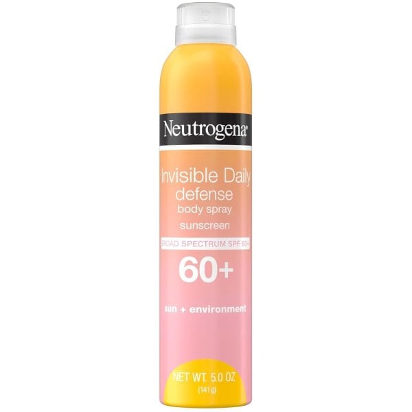 Neutrogena 인비저블 데일리 디펜스 바디 선스크린 스프레이 SPF 60+