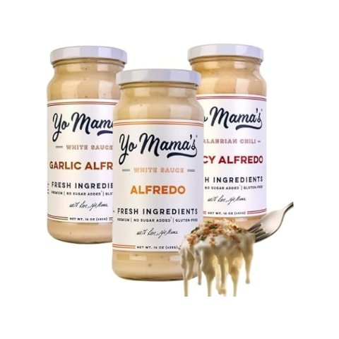 ModubaYo Mama s 알프레도 소스 버라이어티팩 6팩