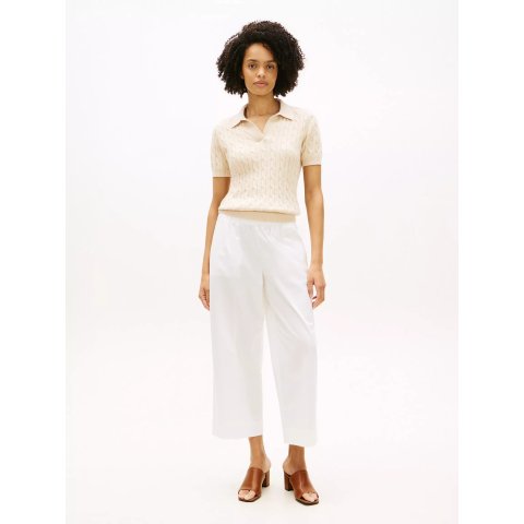 ModubaPull-On Wide-Leg Ankle Pant | Tommy Hilfiger