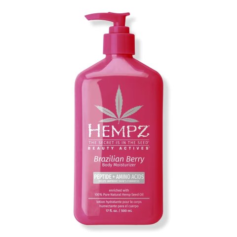 ModubaHempz 브라질리언 베리 바디 모이스처라이저 펩타이드 & 아미노산