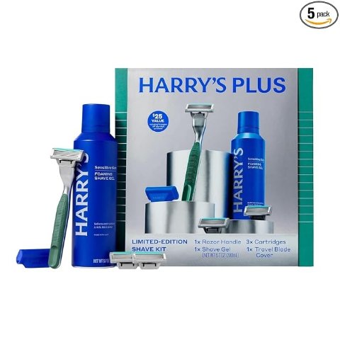 ModubaHarry s Plus 쉐이브 기프트 세트 남성용