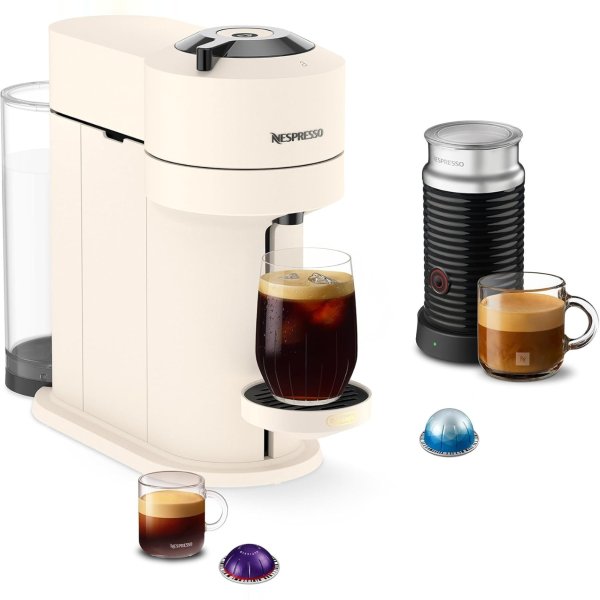 Nespresso 버츄오 넥스트 커피머신 & 에어로치노