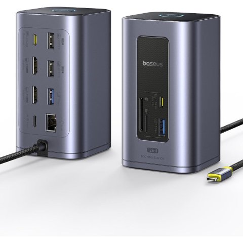 ModubaNomos Air 듀얼 모니터 USB-C 도킹 스테이션