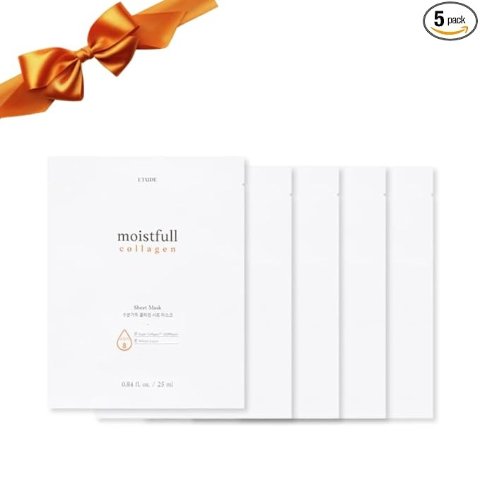 Moduba에뛰드 수분가득 콜라겐 시트마스크 5개입 세트