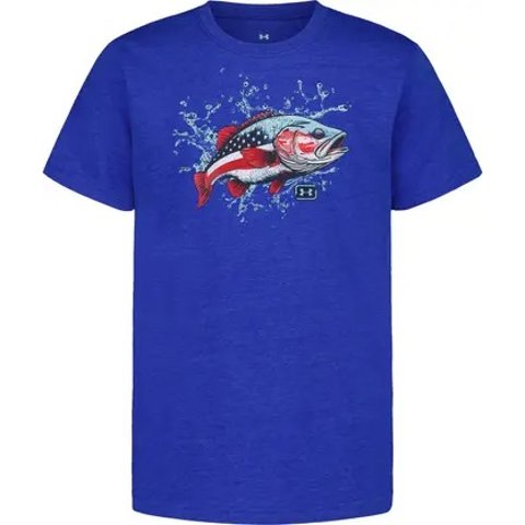 ModubaUnder Armour 키즈 프리덤 베이스 그래픽 티셔츠