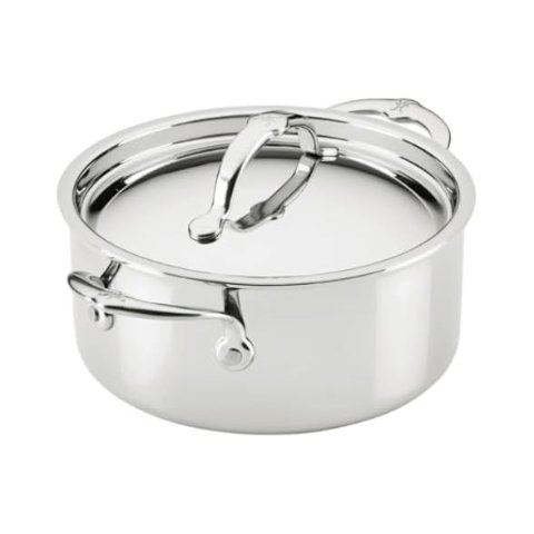 ModubaHestan ProBond Luxe 스테인리스 클래드 양수냄비 4쿼트 (뚜껑 포함)