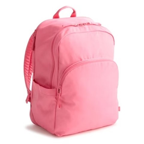 ModubaVera Bradley 아울렛 라이트 업 에센셜 라지 백팩 핑크 레모네이드