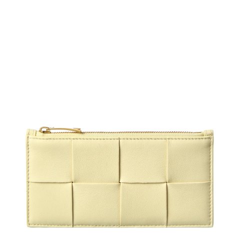 ModubaBottega Veneta 인트레치아토 레더 카드 케이스