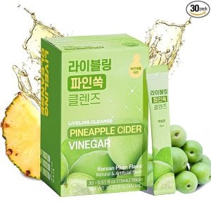 Moduba매실맛파인애플 사이다 비니거 드링크 스틱 30포
