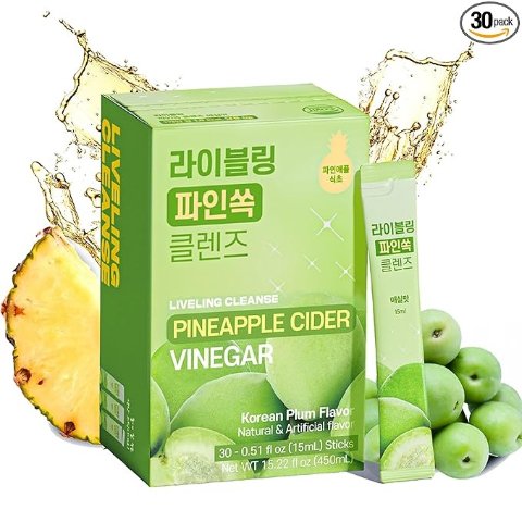 Moduba매실맛파인애플 사이다 비니거 드링크 스틱 30포