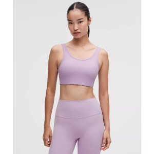 Moduba눌루 리브드 스쿱넥 브라