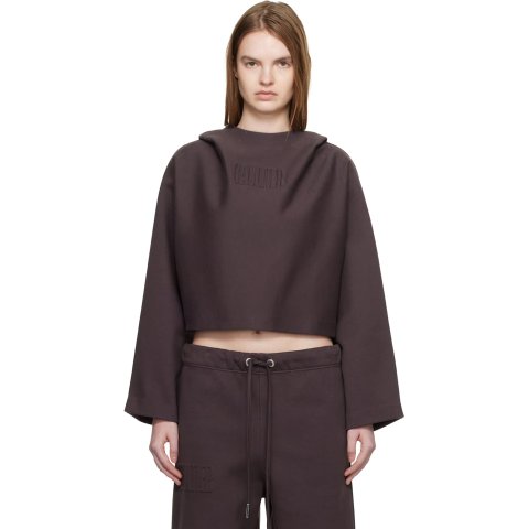 Moduba브라운  The Embossed Gaultier  후디