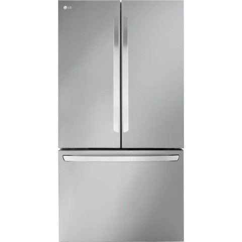 ModubaLG 36인치 카운터데프스 MAX 26.5 Cu.Ft 프렌치도어 스마트 냉장고 내부 정수 디스펜서 스테인리스 LRFLC2706S