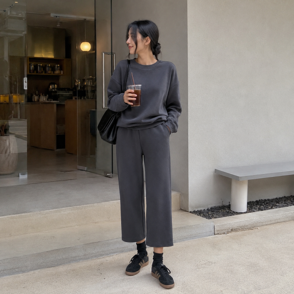 Lululemon Softstreme 하이라이즈 스트레이트 크롭 팬츠