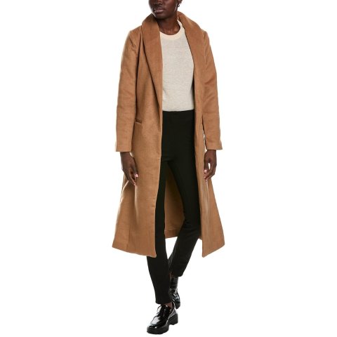 ModubaFemme Society 울 블렌드 코트