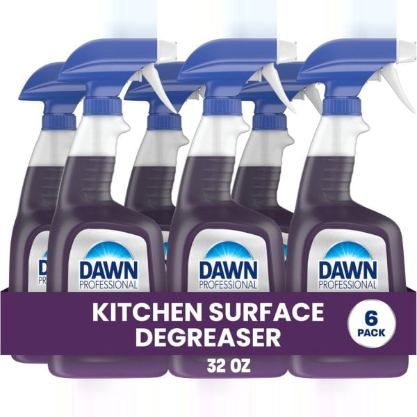 Dawn 프로 키친 강력 기름때 제거 스프레이 6팩