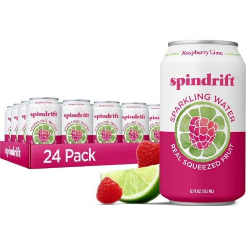 Moduba섭스크라이브 주문 시 35% 할인쿠폰라즈베리 라임 스파클링 워터 12oz 24개입
