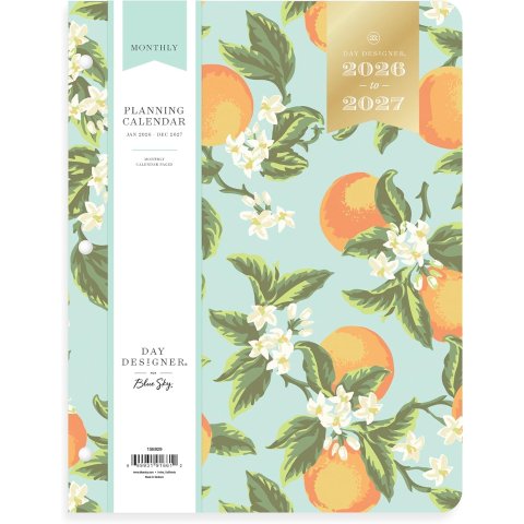 ModubaBlue Sky Day Designer 2026 먼슬리 플래너 24개월용