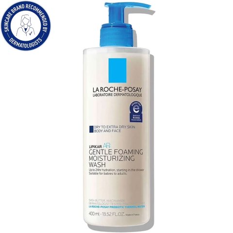 ModubaLa Roche-Posay 리피카 건성 피부 하이드레이팅 샤워 워시 페이스 & 바디 400ml
