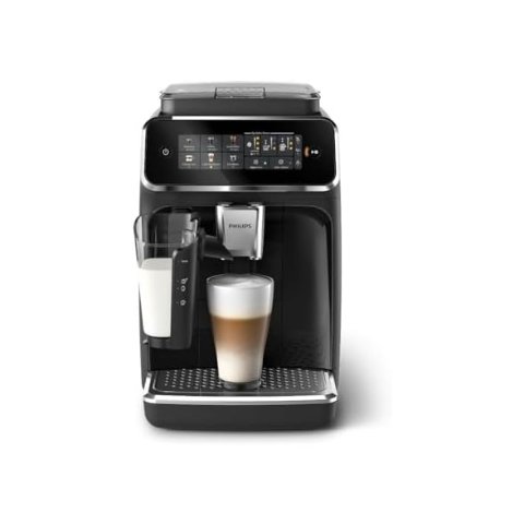 ModubaPhilips 3300 시리즈 전자동 에스프레소 머신 LatteGo 우유 시스템 EP3341/50 블랙