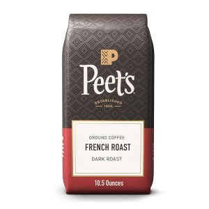 Moduba피츠 커피 프렌치 로스트 다크 로스트 원두 분쇄커피 10.5oz