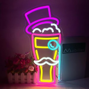 ModubaBEER 네온사인 벽장식 조명