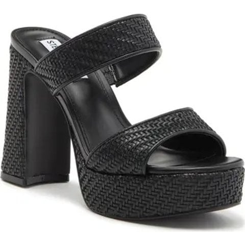 ModubaSteve Madden 스탠스 플랫폼 슬라이드 샌들 여성용