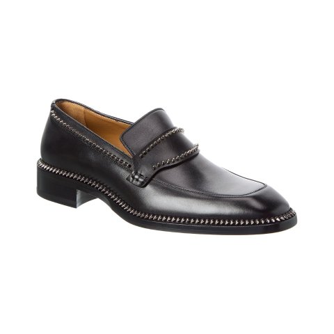ModubaChristian Louboutin Cocoriclou 가죽 로퍼