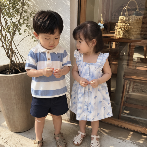 저지 2피스 세트 $9.99H&M 아동 의류 최대 60% 할인 🧸