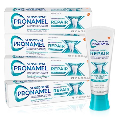 Moduba섭스크라이브 주문 시 40% 할인쿠폰프로나멜 인텐시브 에나멜 리페어 치약 3.4oz 4개입