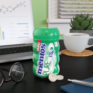 Mentos 퓨어 프레시 무설탕 껌 6팩