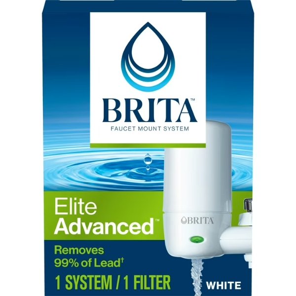Brita Elite 수도꼭지 정수 필터 시스템