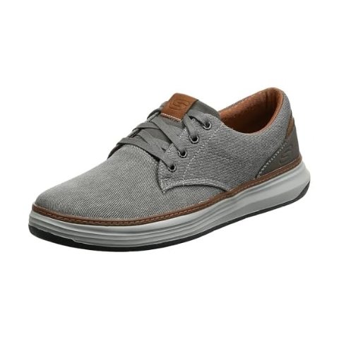 ModubaSkechers 남성용 Moreno Canvas Oxford 11 스니커즈