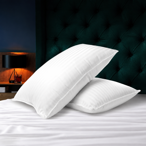 Beckham Hotel Collection 소프트 다운 퀸사이즈 베개 2개