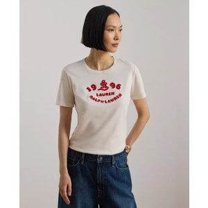 Moduba여성 크루넥 반팔 티셔츠