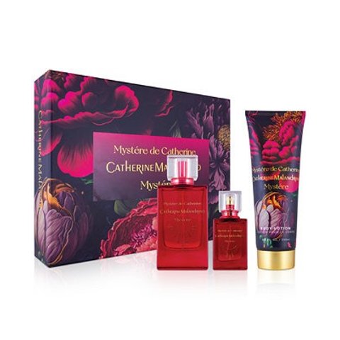 Moduba$166 상당 세트Catherine Malandrino 미스테르 오 드 퍼퓸 3종 세트