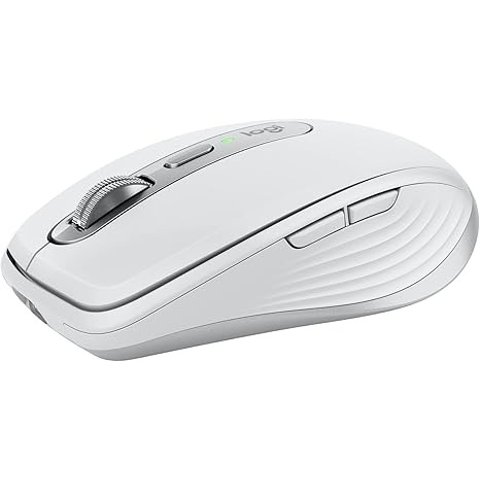 ModubaMX Anywhere 3S 컴팩트 무선 마우스 페일 그레이