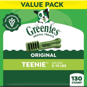 Greenies 덴탈 츄 티니 사이즈 130개입