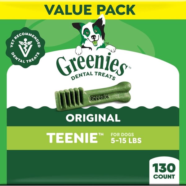 Greenies 덴탈 츄 티니 사이즈 130개입