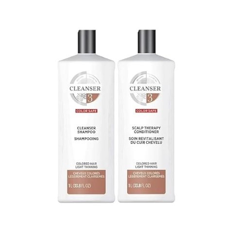 ModubaNioxin 시스템 3 샴푸 & 스칼프 테라피 컨디셔너 듀오 33.8oz