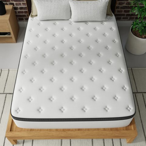 ModubaSleep by Wayfair 14인치 미디엄 하이브리드 매트리스