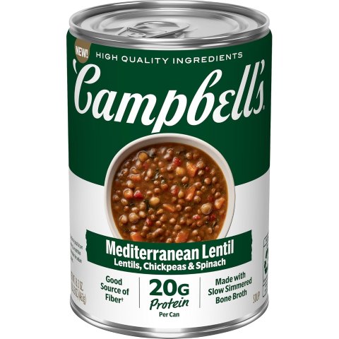 ModubaCampbell s 프로틴 지중해식 렌틸 수프 16.3oz
