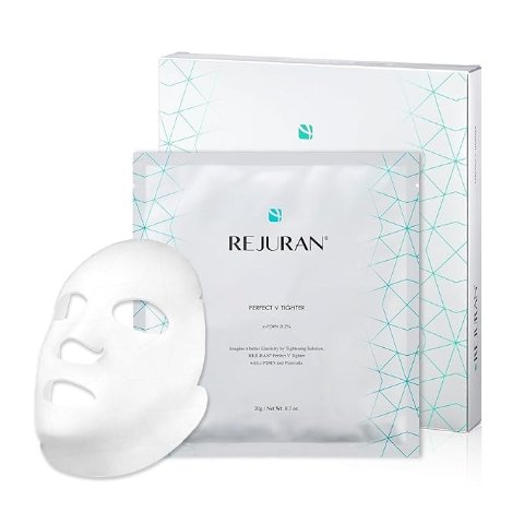 ModubaREJURAN 퍼펙트 브이 타이터 듀얼 시트 리프팅 마스크 c-PDRN 4매