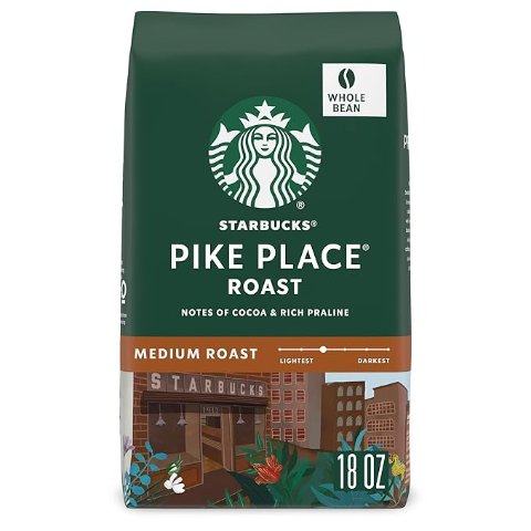 Moduba홀빈 원두커피 파이크 플레이스 로스트 미디엄 로스트 18oz 1팩